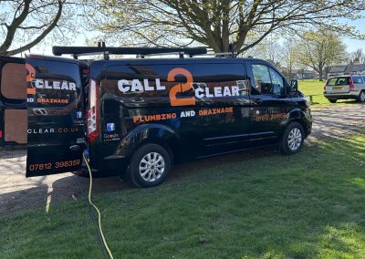 Call2Clear Plumbing and Drainage Services - Van Callout 1